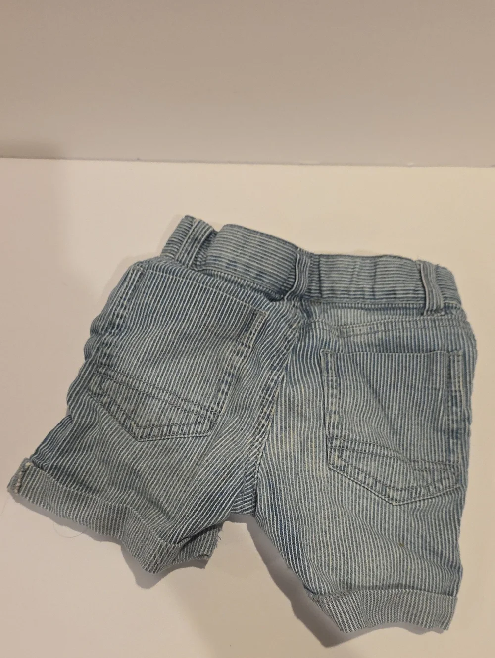 Osh Kosh Bgosh 18m Conducter Shorts Striped Light Blue Kids' Shorts